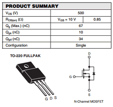 IRF1840G Datasheet PDF Vishay Semiconductors