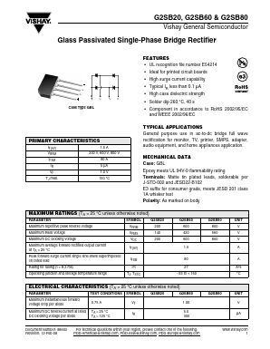 G2SB80 Datasheet PDF Vishay Semiconductors