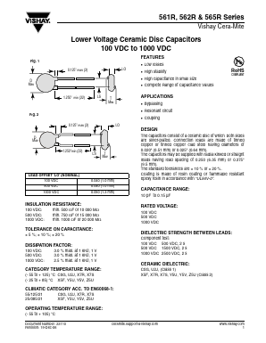 561R5GAQ20 Datasheet PDF Vishay Semiconductors