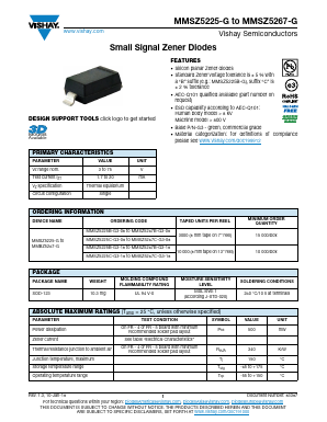 MMSZ5246C-G3-18 Datasheet PDF Vishay Semiconductors
