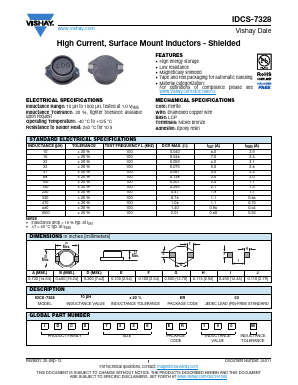 IDCP-3020 Datasheet PDF Vishay Semiconductors
