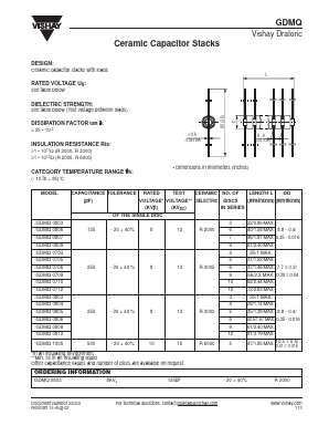 GDMQ0809 Datasheet PDF Vishay Semiconductors