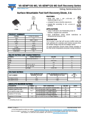 VS-8EWF10S-M3 Datasheet PDF Vishay Semiconductors