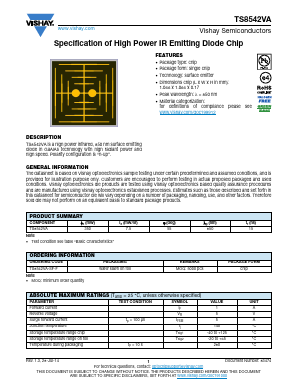 TS8542VA-SF-F Datasheet PDF Vishay Semiconductors