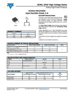 8EWS12SPBF Datasheet PDF Vishay Semiconductors