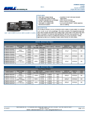 DCMID03-05D15HI Datasheet PDF Wall Industries,Inc.