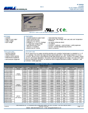 ZF12S1.5-6000 Datasheet PDF Wall Industries,Inc.