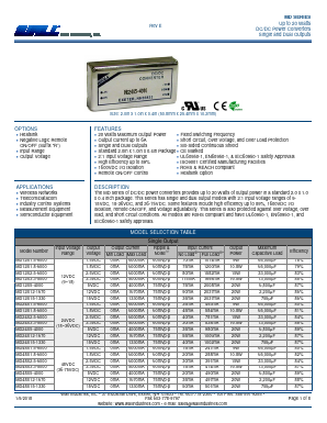 MD12S1.5-6000 Datasheet PDF Wall Industries,Inc.