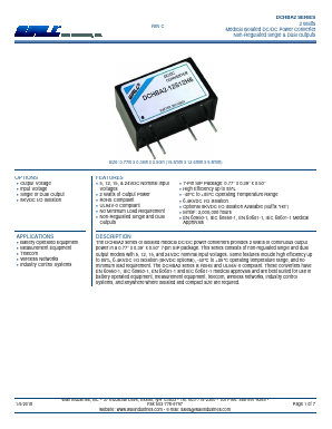 DCHBA2-5S72H6 Datasheet PDF Wall Industries,Inc.
