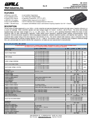 ME12S5-1000W Datasheet PDF Wall Industries,Inc.