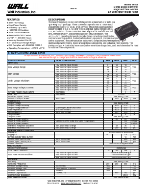 MSKW Datasheet PDF Wall Industries,Inc.