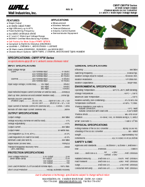CMYF24S33-4000 Datasheet PDF Wall Industries,Inc.