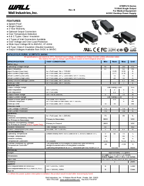 DTMPU15X-103 Datasheet PDF Wall Industries,Inc.
