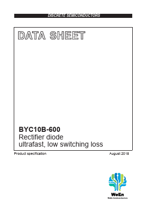 BYC10B-600 Datasheet PDF WEEN