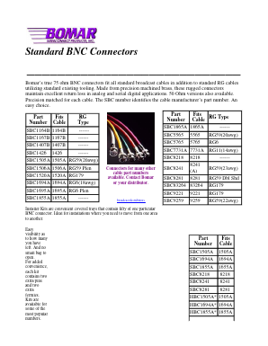SBC1694A Datasheet PDF Winchester Electronics Corporation