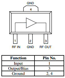 ECG003 Datasheet PDF WJ Communications => Triquint