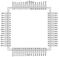 WS256K32N-35G4M Datasheet PDF White Electronic Designs => Micro Semi
