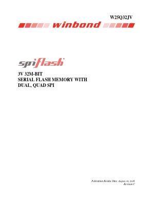 W25Q32JVSFIQ-TR Datasheet PDF Winbond