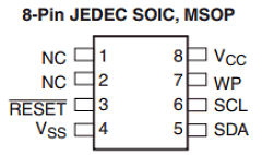 X4003S8-2.7 Datasheet PDF Xicor -> Intersil