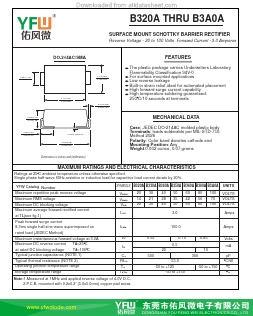 B380A Datasheet PDF DONGGUAN YOU FENG WEI ELECTRONICS CO., LTD
