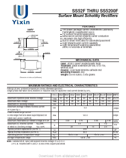 SS5200F Datasheet PDF Shenzhen Yixinwei Technology Co., Ltd.